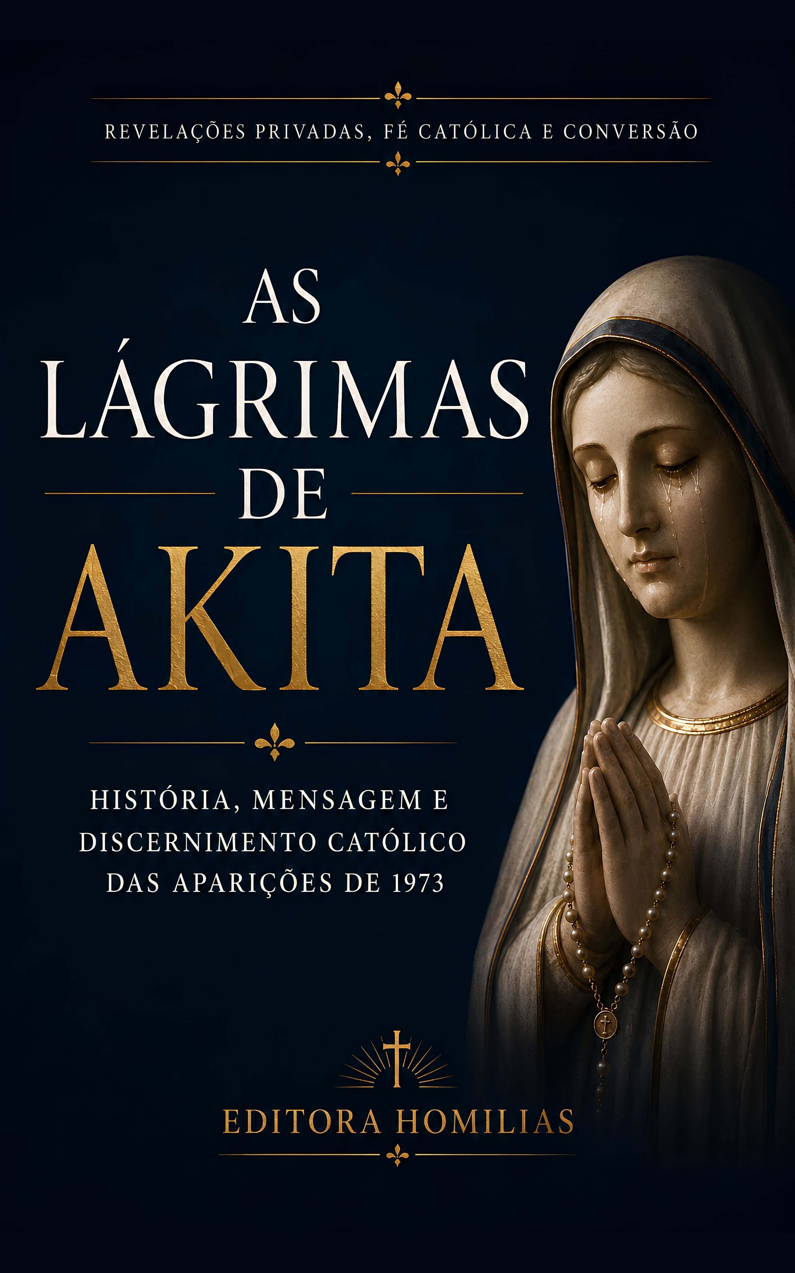 Capa de As Lágrimas de Akita