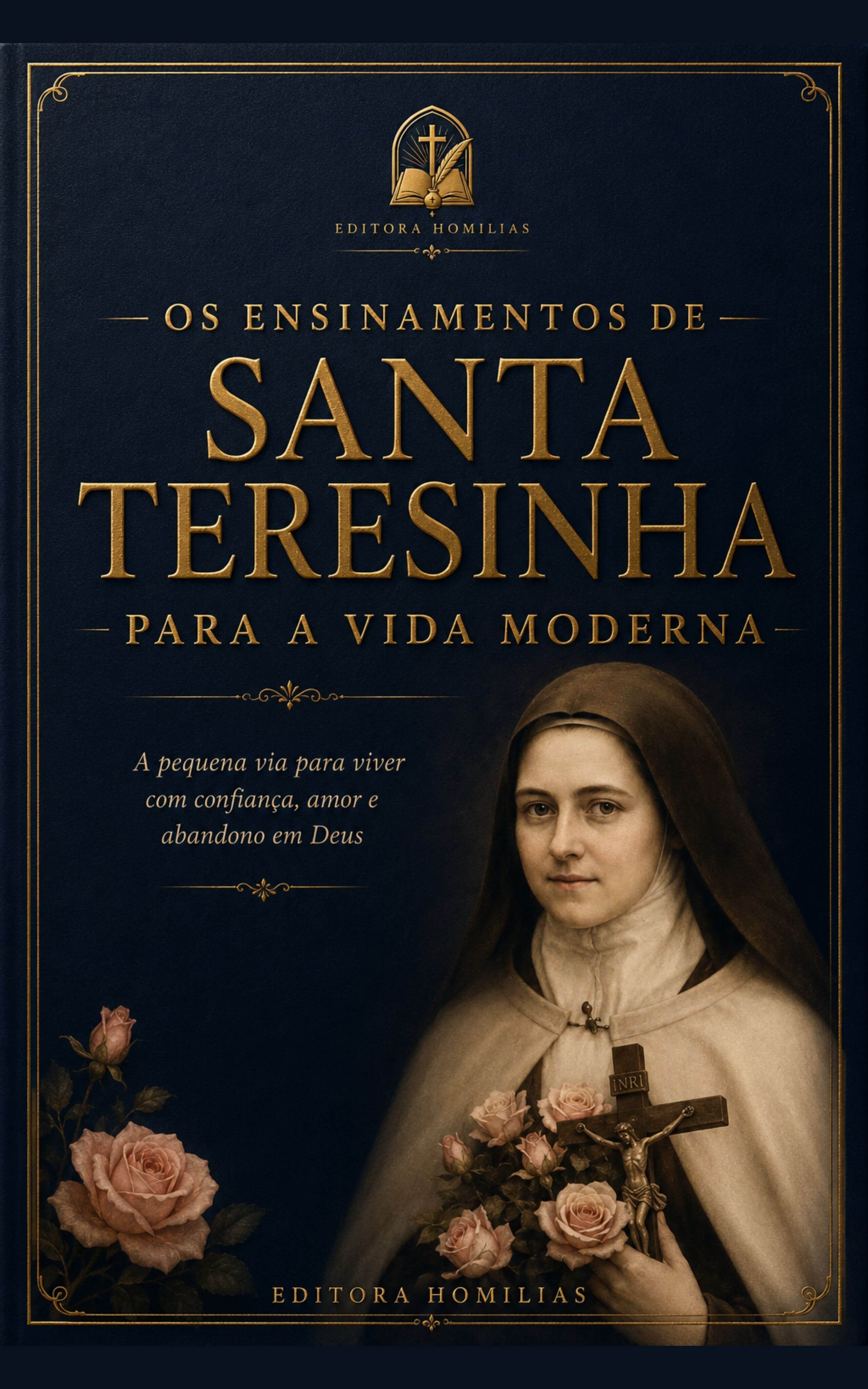 Capa do livro Os Ensinamentos de Santa Teresinha