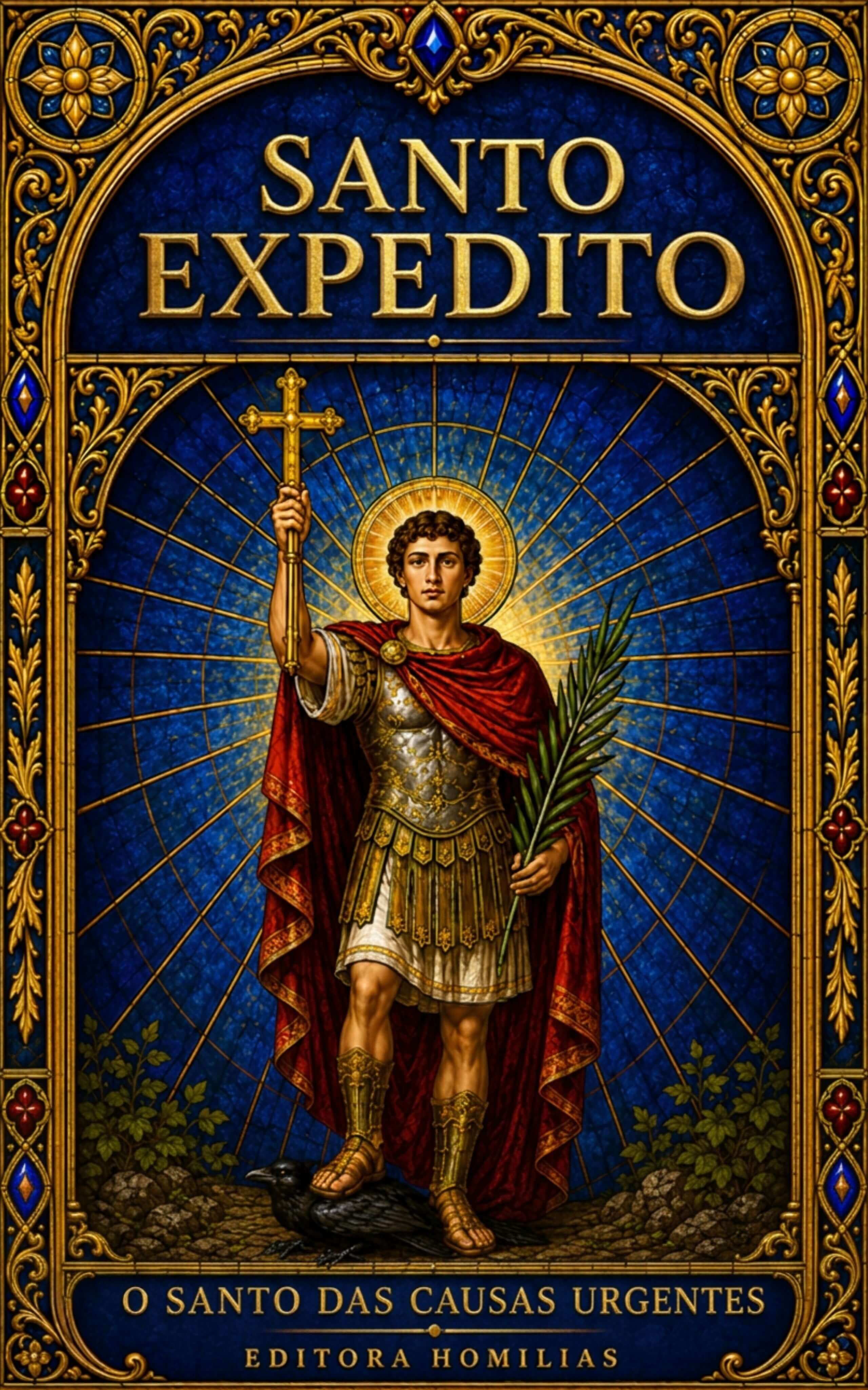 Capa de Santo Expedito, o Santo das Causas Urgentes, Editora Homilias