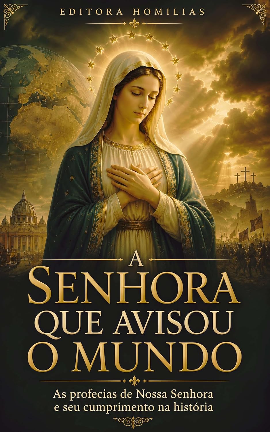 Capa do livro A Senhora que Avisou o Mundo