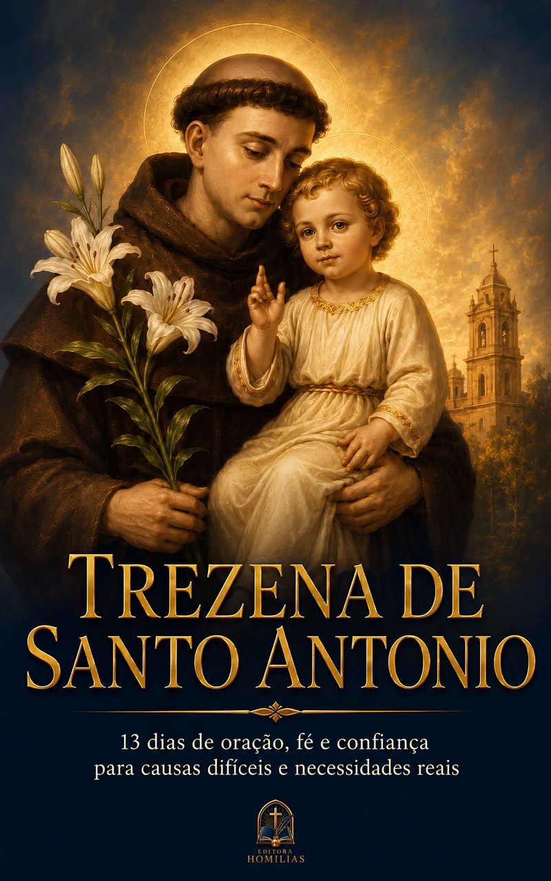 Capa do livro Trezena de Santo Antônio